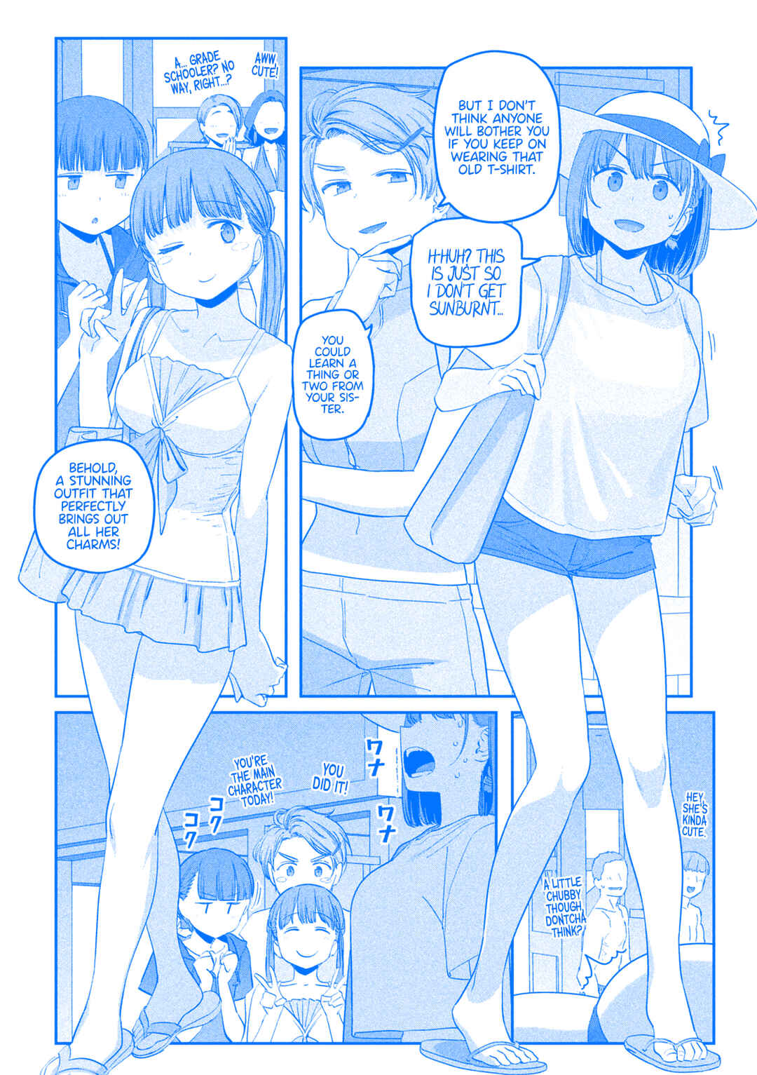 Page 3 Chapter 59 Getsuyoubi no Tawawa (Blue) (Fan Colored)