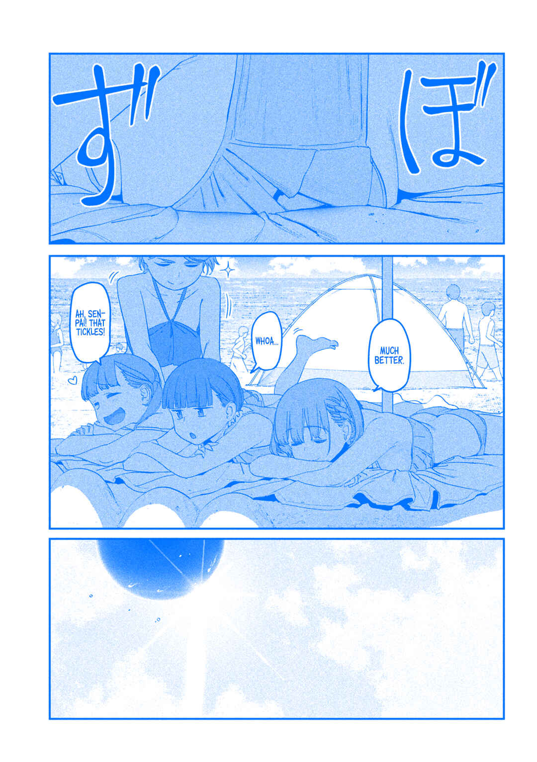 Page 8 Chapter 59 Getsuyoubi no Tawawa (Blue) (Fan Colored)