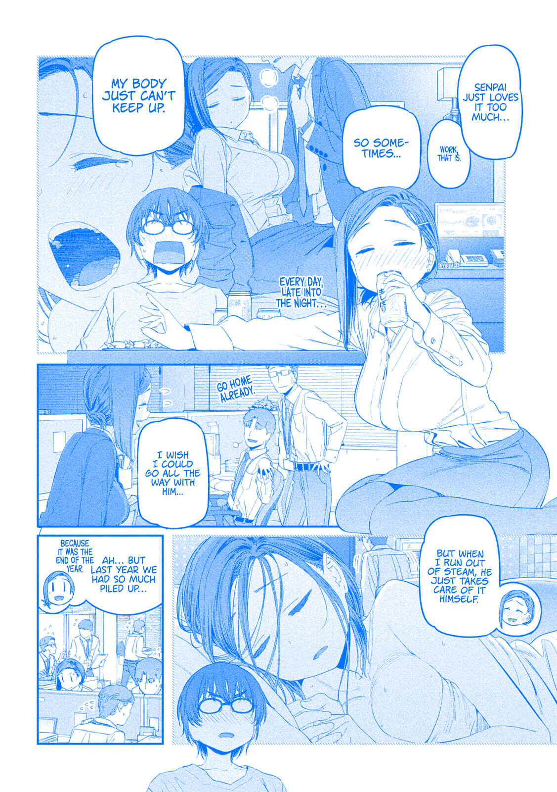 Page 7 Chapter 35 Getsuyoubi no Tawawa (Blue) (Fan Colored)