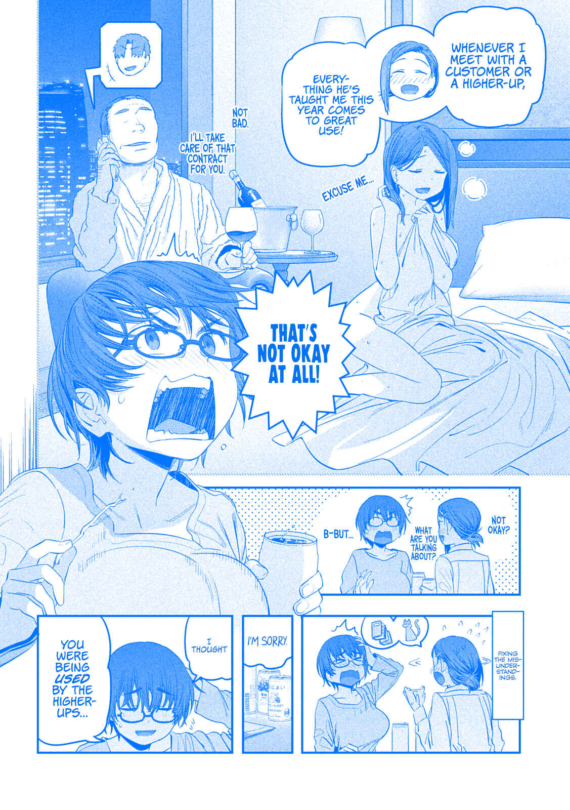 Page 9 Chapter 35 Getsuyoubi no Tawawa (Blue) (Fan Colored)