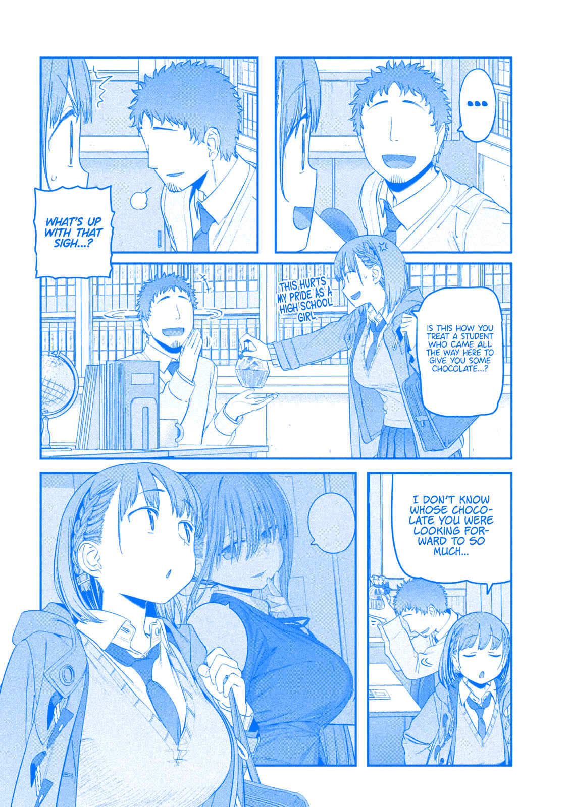 Page 11 Chapter 25 Getsuyoubi no Tawawa (Blue) (Fan Colored)