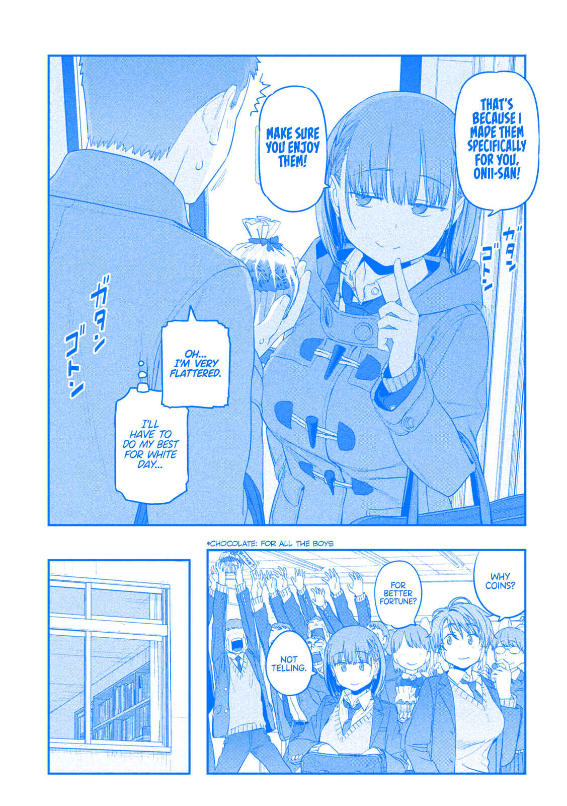 Page 6 Chapter 25 Getsuyoubi no Tawawa (Blue) (Fan Colored)