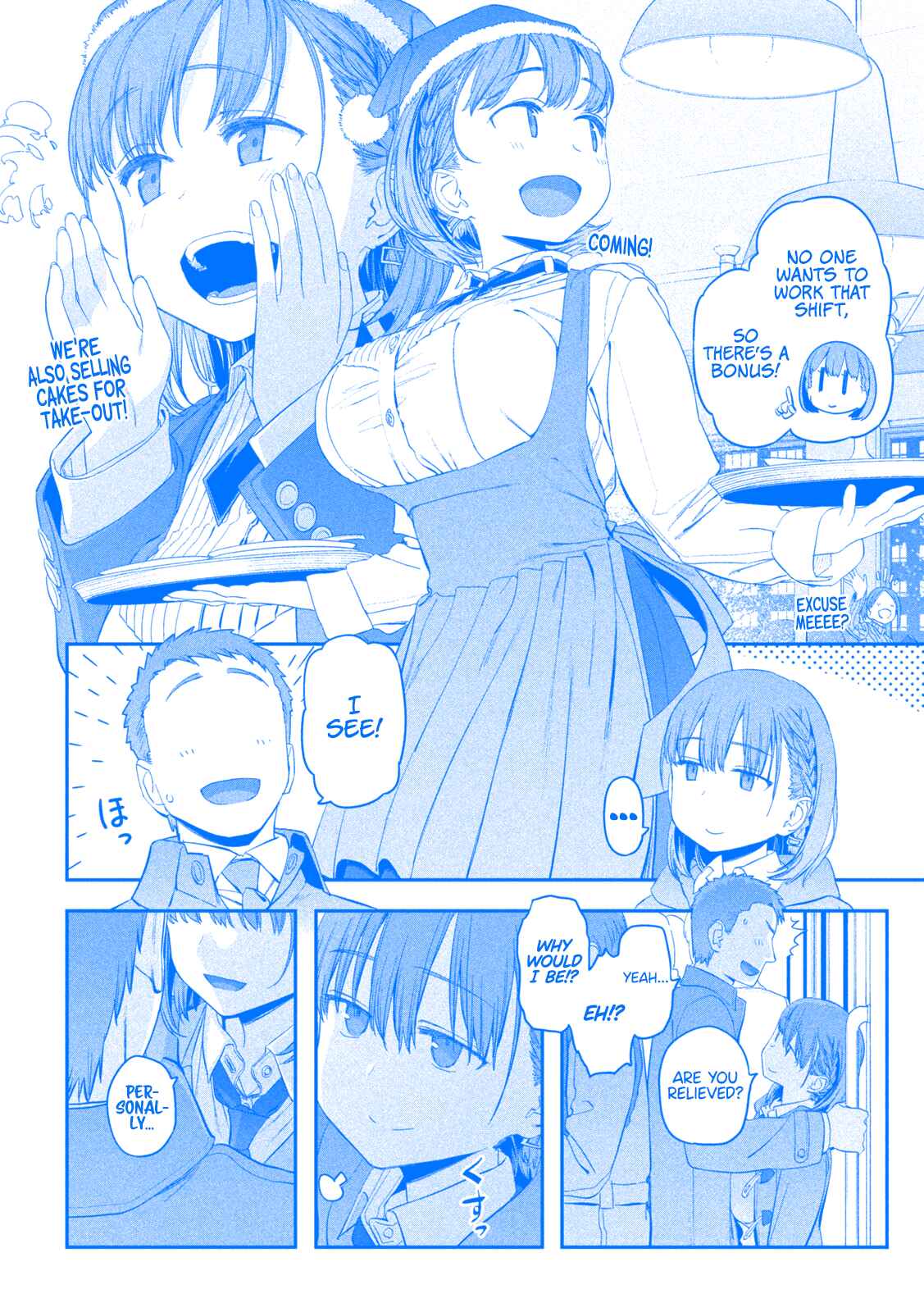 Page 9 Chapter 18 Getsuyoubi no Tawawa (Blue) (Fan Colored)