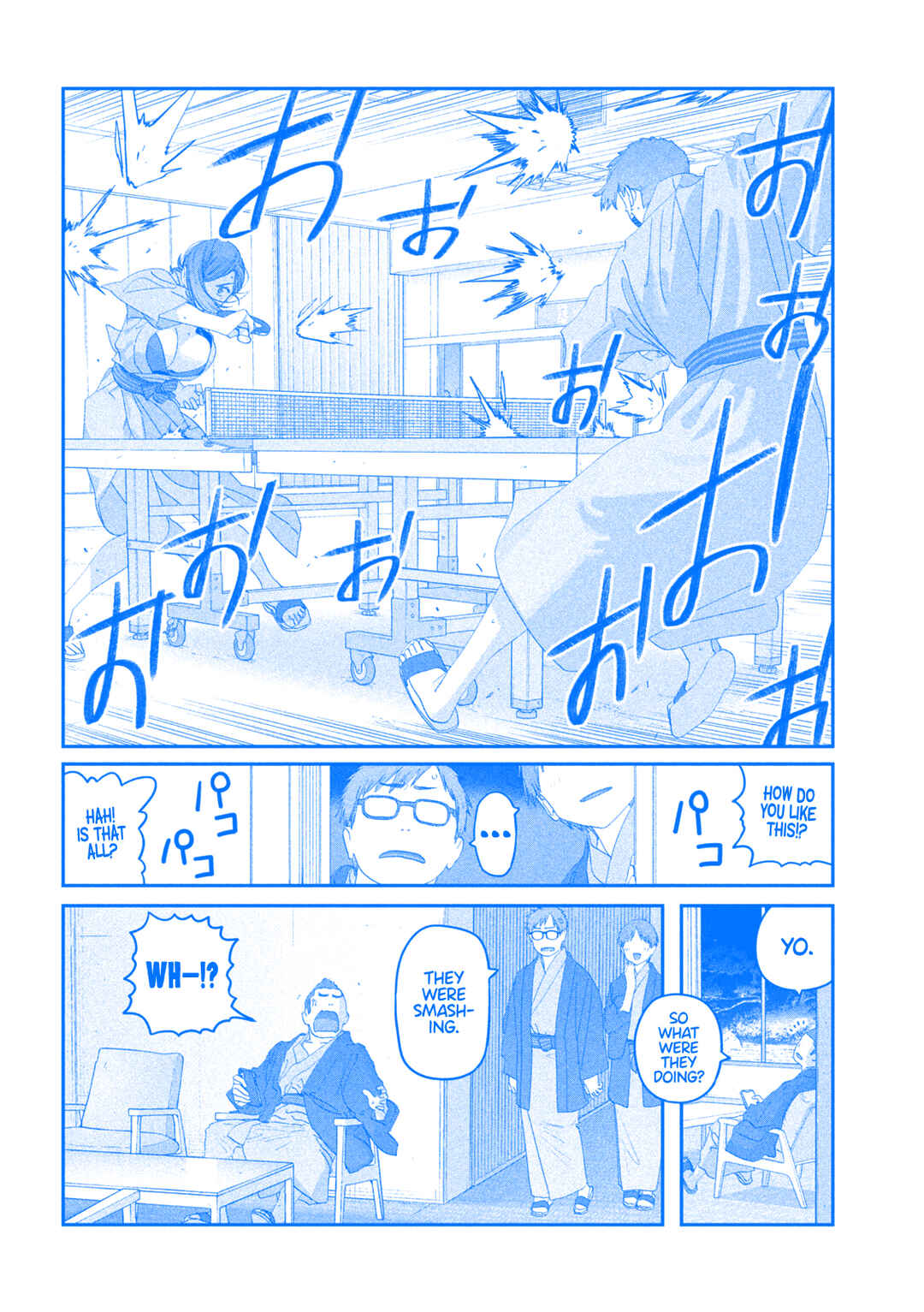 Page 13 Chapter 118 Getsuyoubi no Tawawa (Blue) (Fan Colored)