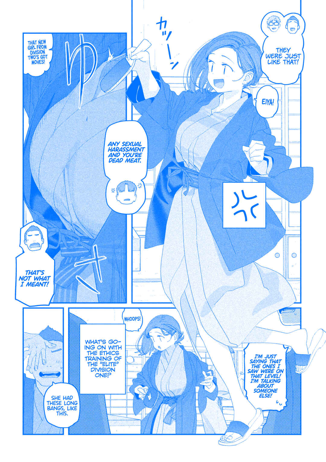 Page 3 Chapter 118 Getsuyoubi no Tawawa (Blue) (Fan Colored)