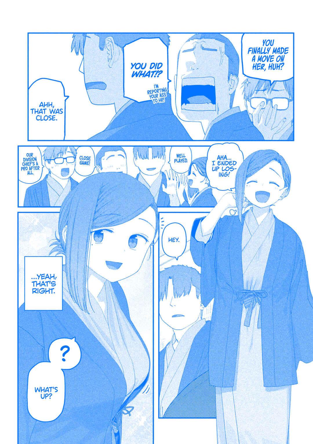 Page 6 Chapter 118 Getsuyoubi no Tawawa (Blue) (Fan Colored)