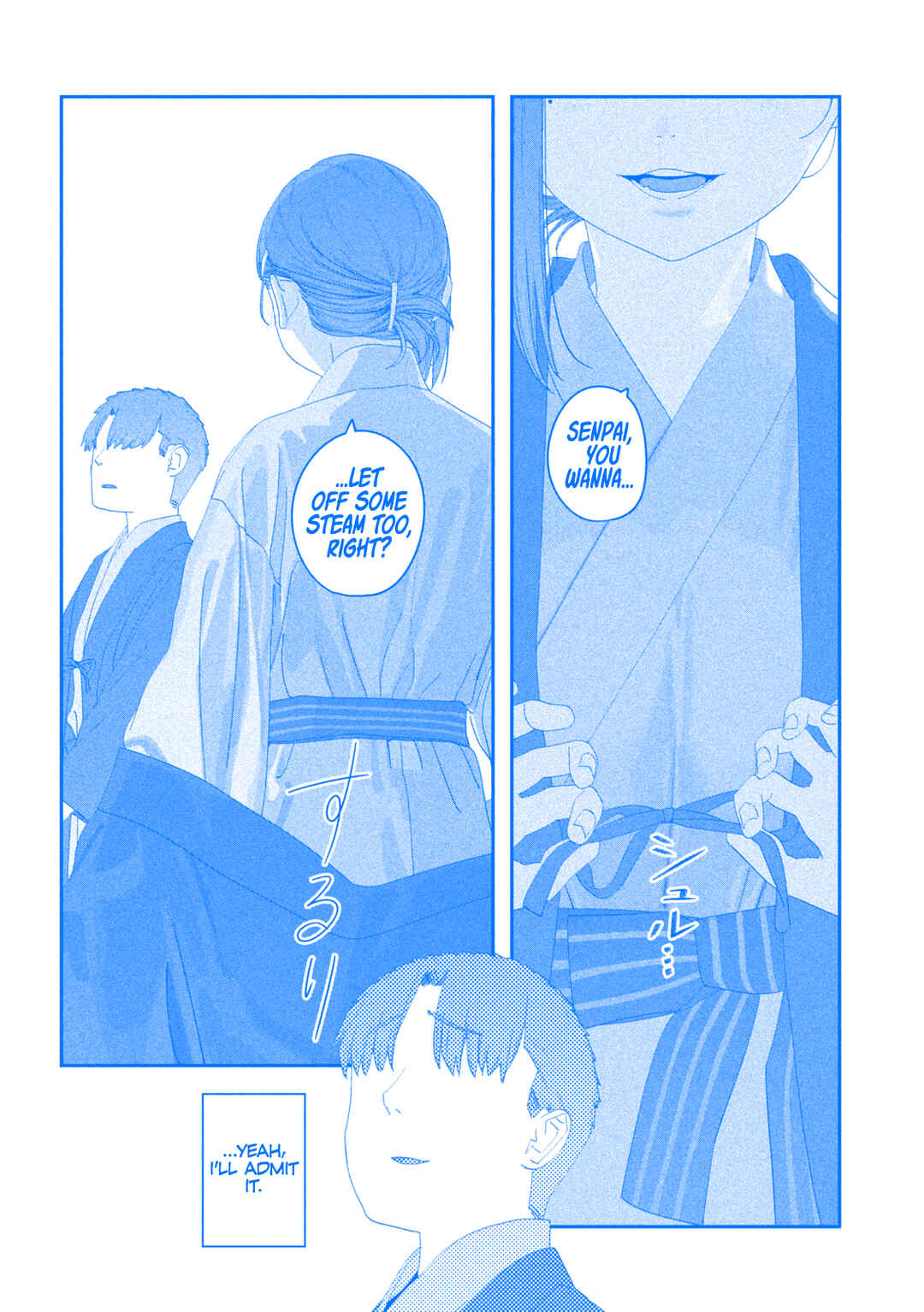 Page 9 Chapter 118 Getsuyoubi no Tawawa (Blue) (Fan Colored)