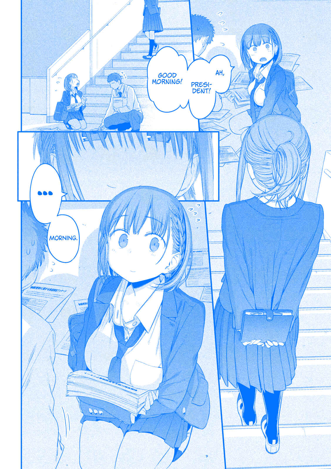 Page 11 Chapter 9 Getsuyoubi no Tawawa (Blue) (Fan Colored)
