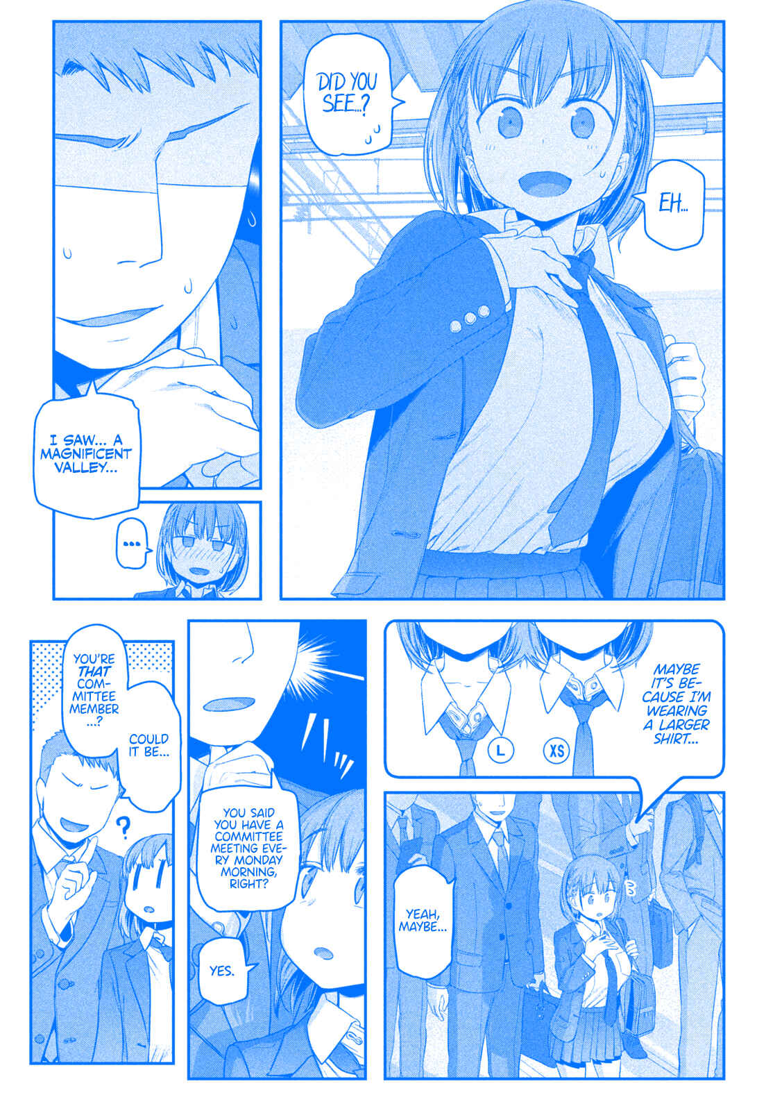 Page 4 Chapter 9 Getsuyoubi no Tawawa (Blue) (Fan Colored)
