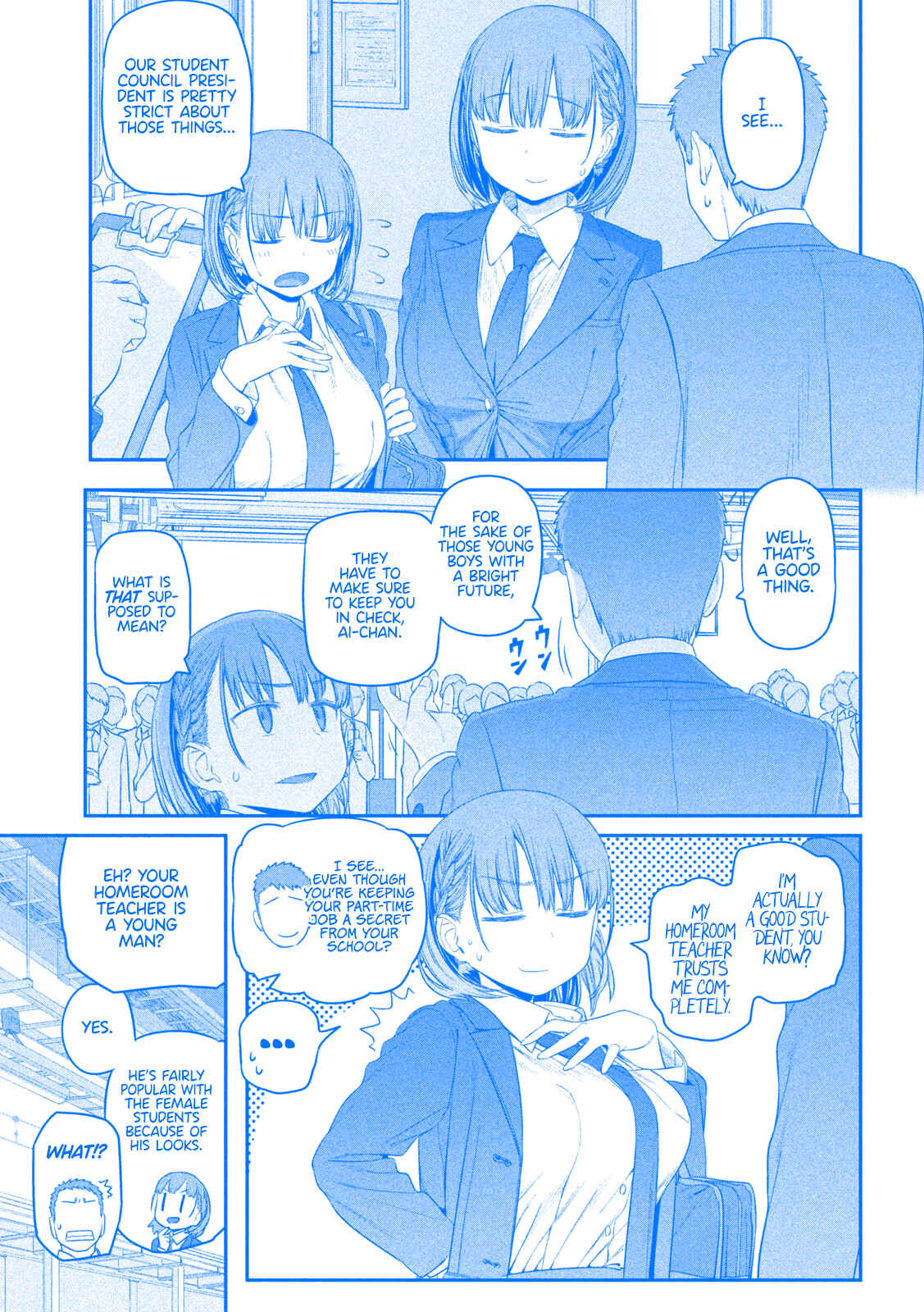 Page 6 Chapter 9 Getsuyoubi no Tawawa (Blue) (Fan Colored)