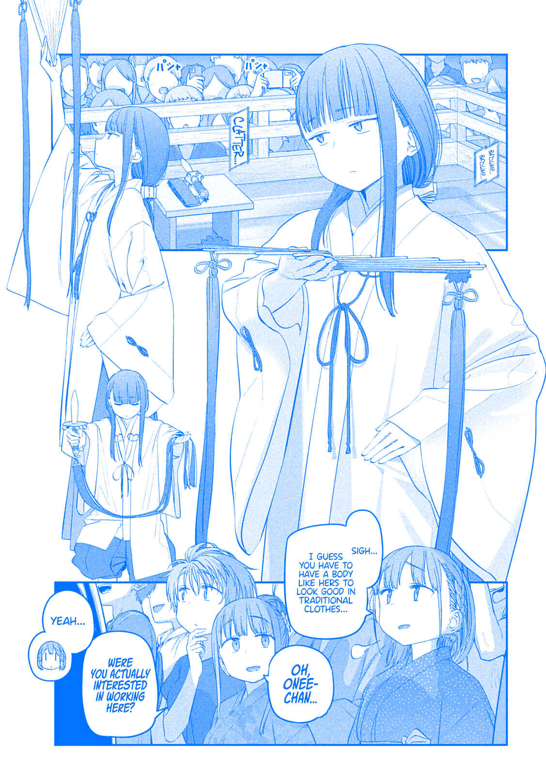 Page 7 Chapter 47 Getsuyoubi no Tawawa (Blue) (Fan Colored)