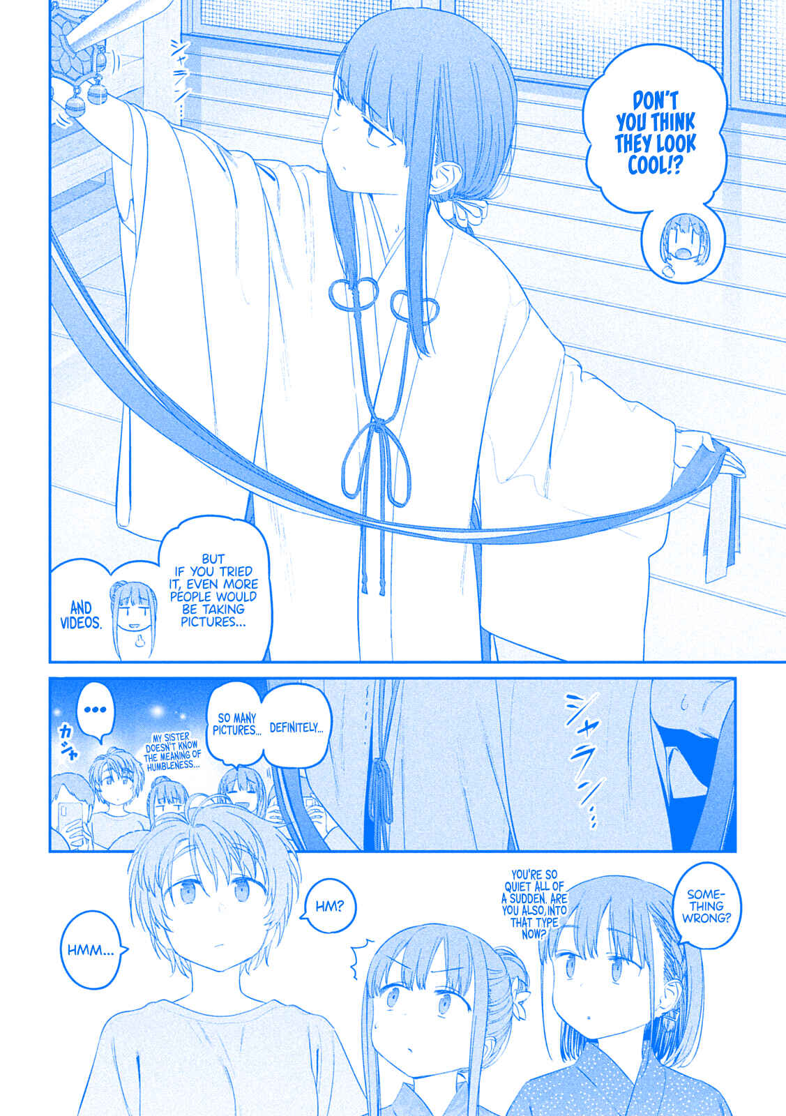Page 8 Chapter 47 Getsuyoubi no Tawawa (Blue) (Fan Colored)