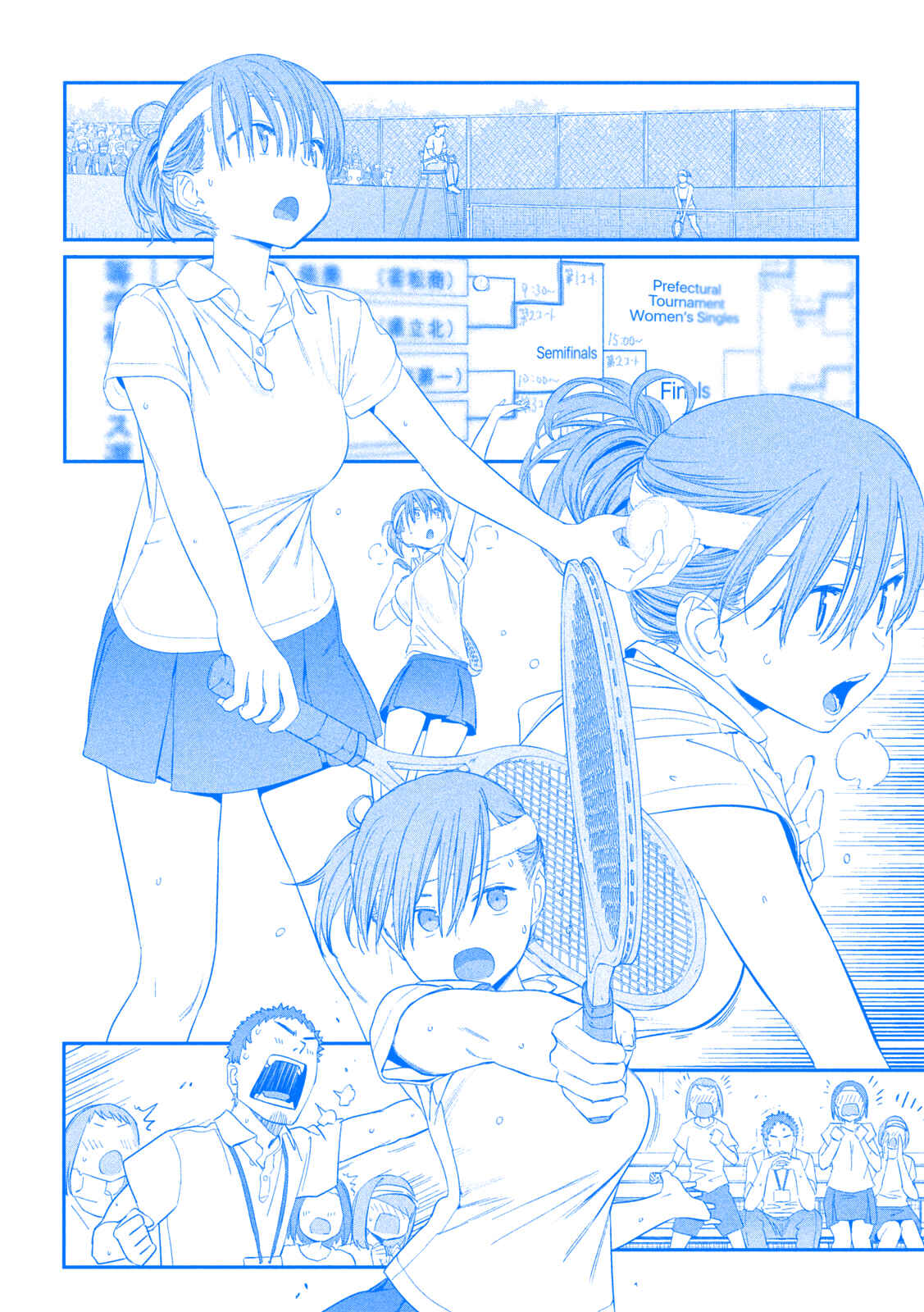 Page 11 Chapter 15 Getsuyoubi no Tawawa (Blue) (Fan Colored)