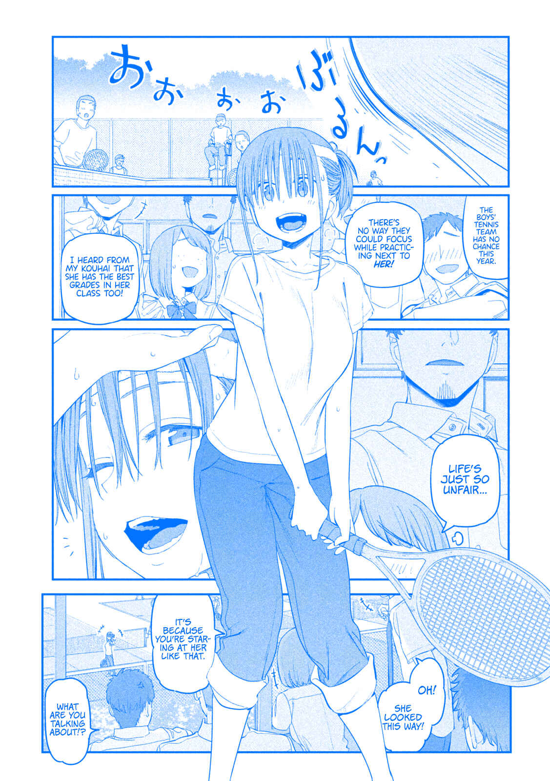 Page 8 Chapter 15 Getsuyoubi no Tawawa (Blue) (Fan Colored)
