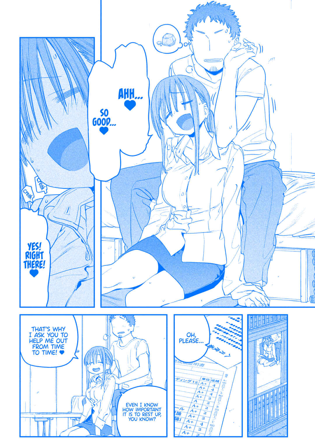 Page 5 Chapter 72 Getsuyoubi no Tawawa (Blue) (Fan Colored)