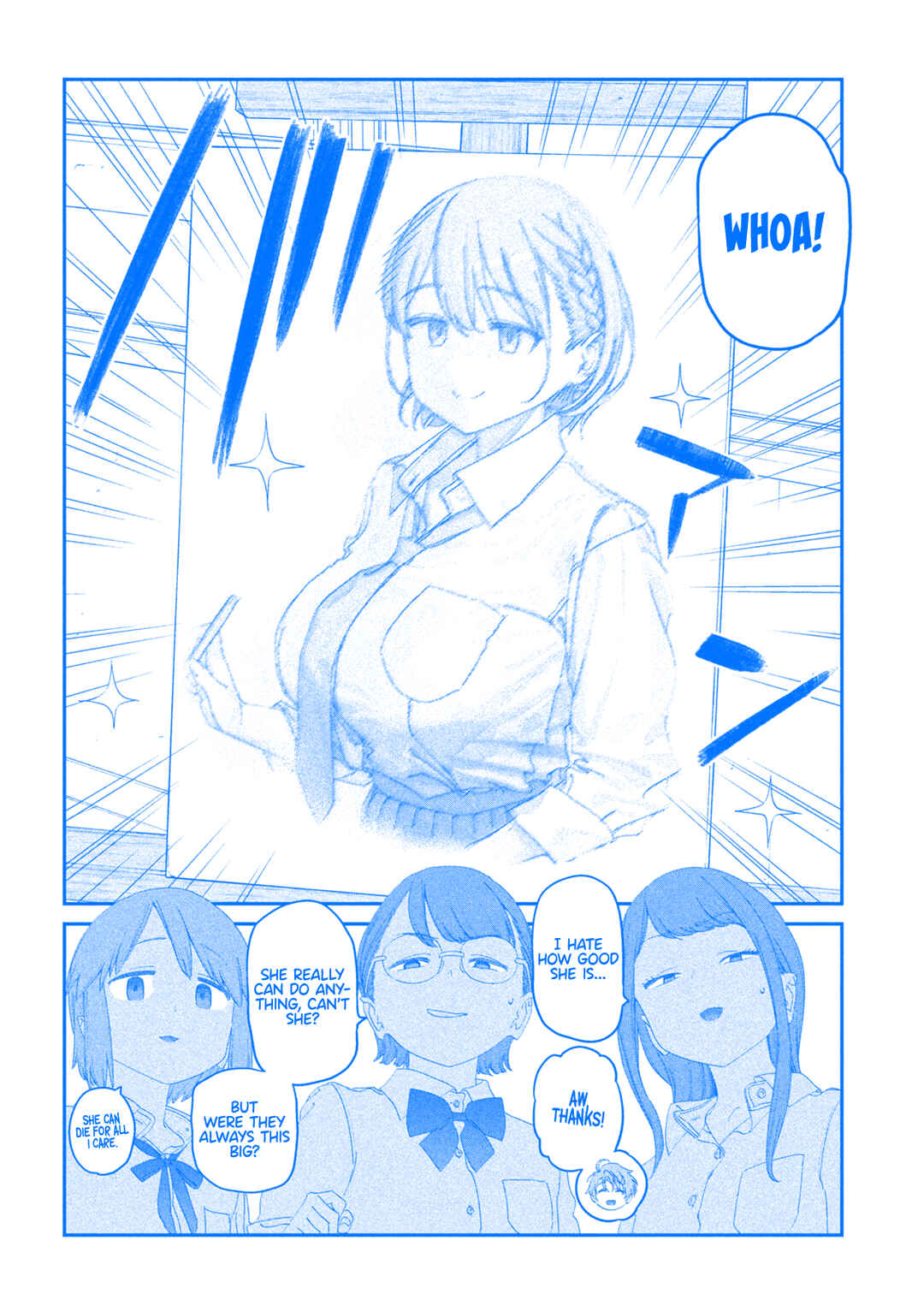 Page 5 Chapter 115 Getsuyoubi no Tawawa (Blue) (Fan Colored)