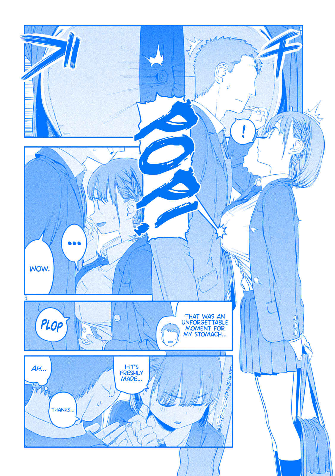 Page 6 Chapter 36 Getsuyoubi no Tawawa (Blue) (Fan Colored)
