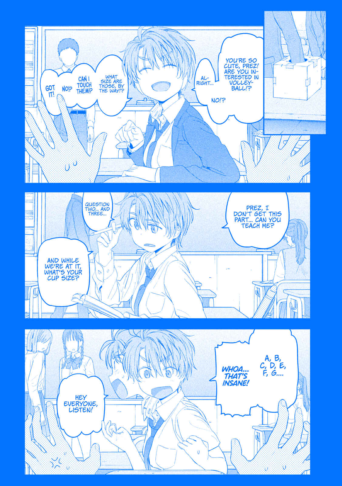 Page 9 Chapter 30 Getsuyoubi no Tawawa (Blue) (Fan Colored)
