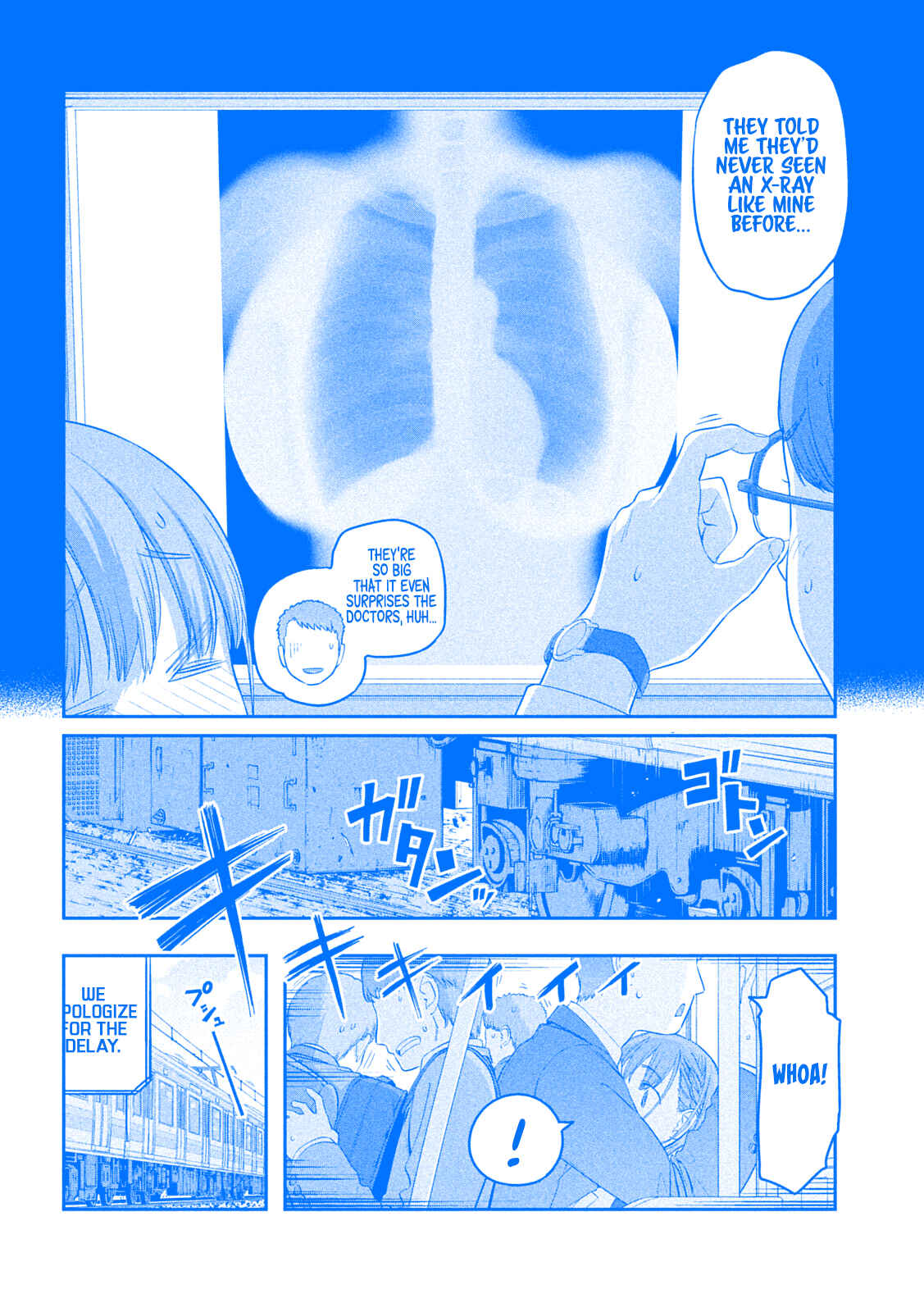 Page 4 Chapter 39 Getsuyoubi no Tawawa (Blue) (Fan Colored)