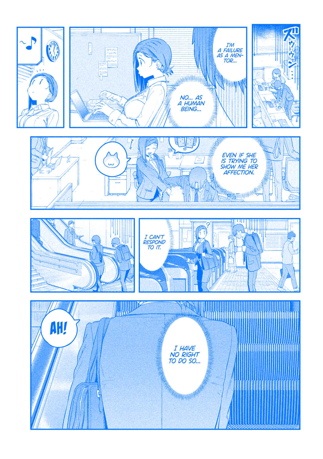 Page 8 Chapter 28 Getsuyoubi no Tawawa (Blue) (Fan Colored)
