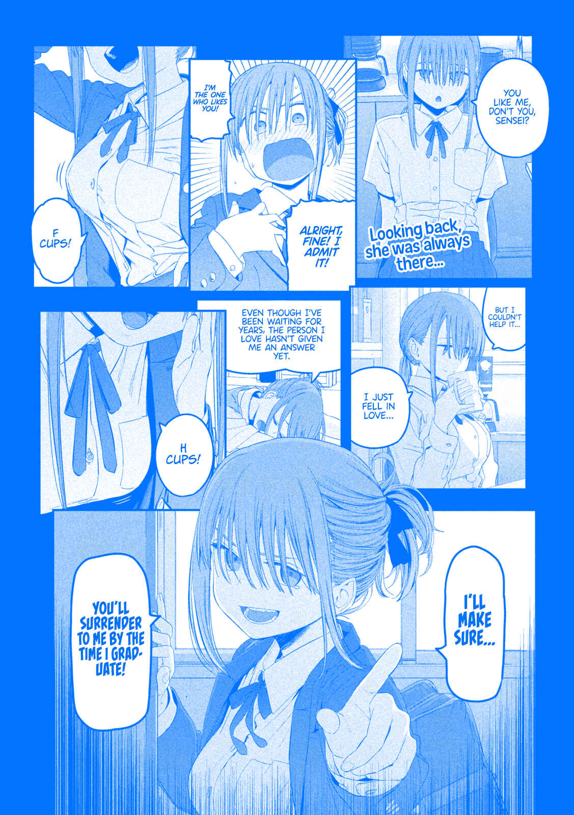 Page 2 Chapter 27 Getsuyoubi no Tawawa (Blue) (Fan Colored)