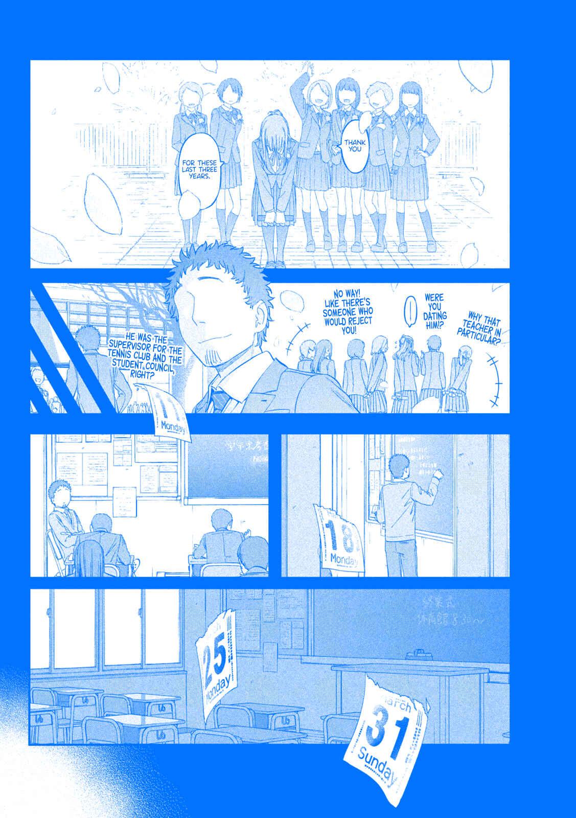 Page 5 Chapter 27 Getsuyoubi no Tawawa (Blue) (Fan Colored)