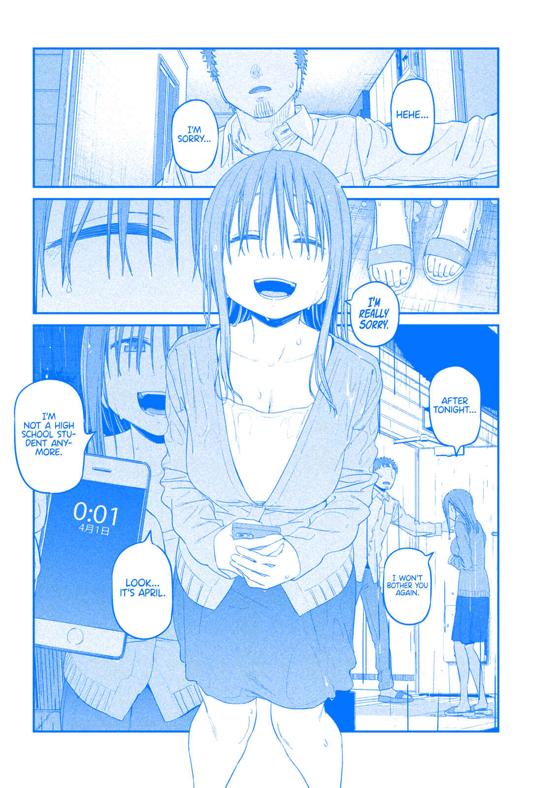 Page 7 Chapter 27 Getsuyoubi no Tawawa (Blue) (Fan Colored)