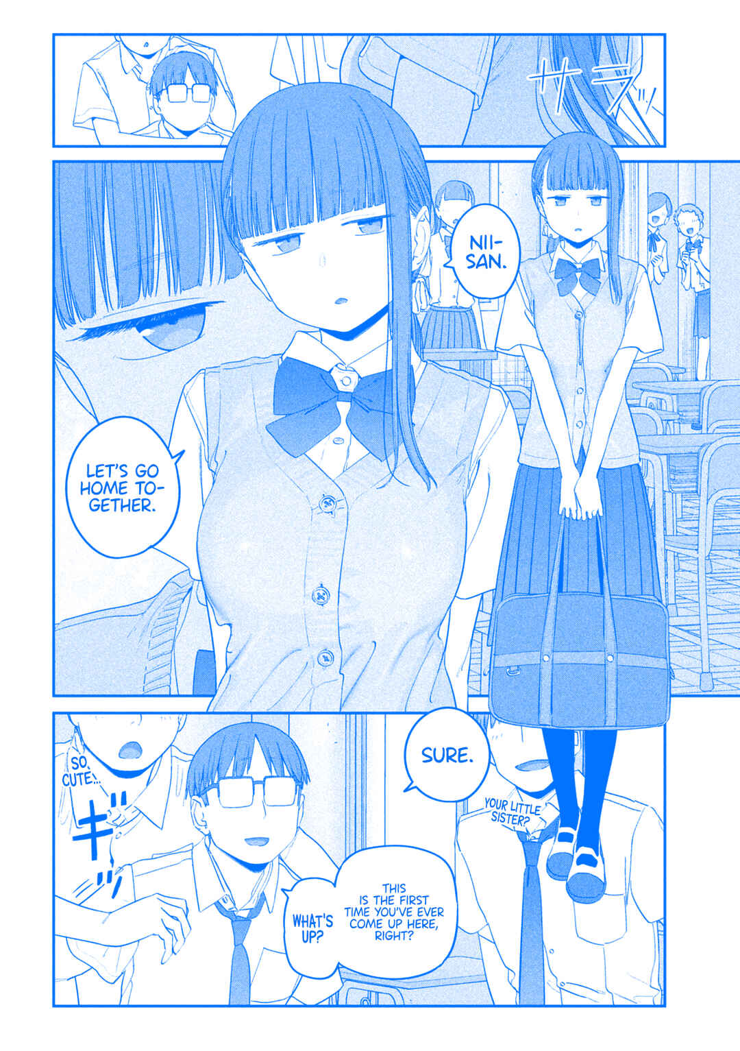 Page 5 Chapter 71 Getsuyoubi no Tawawa (Blue) (Fan Colored)