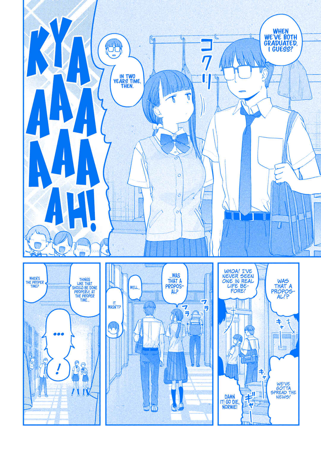 Page 7 Chapter 71 Getsuyoubi no Tawawa (Blue) (Fan Colored)