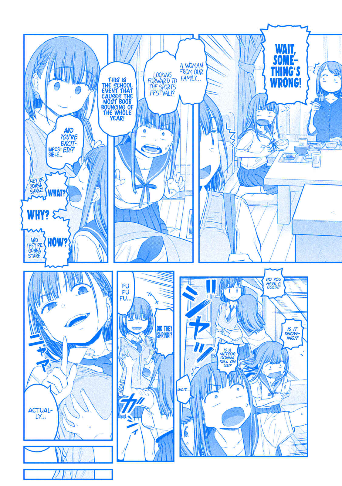 Page 3 Chapter 44 Getsuyoubi no Tawawa (Blue) (Fan Colored)