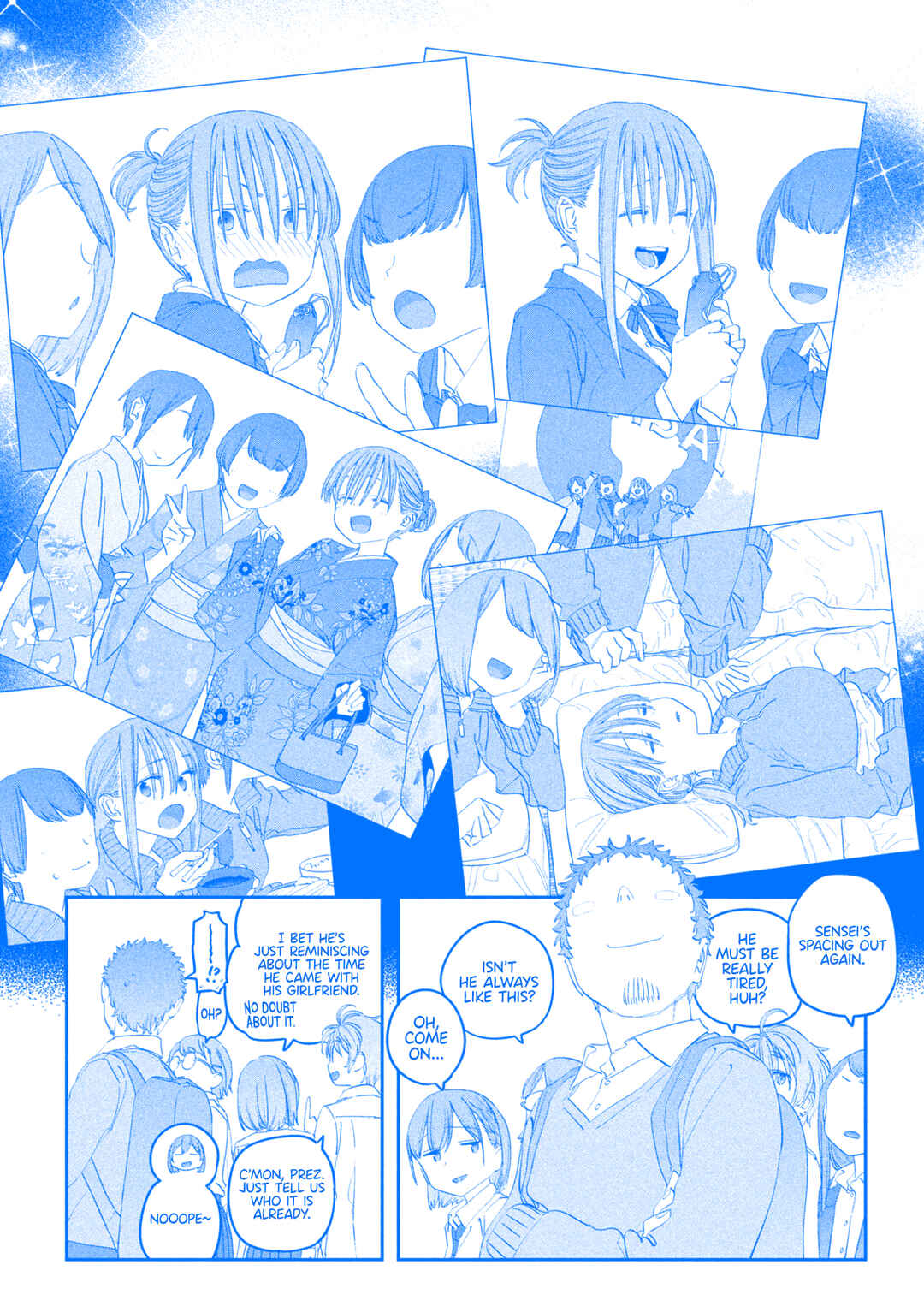 Page 7 Chapter 102 Getsuyoubi no Tawawa (Blue) (Fan Colored)