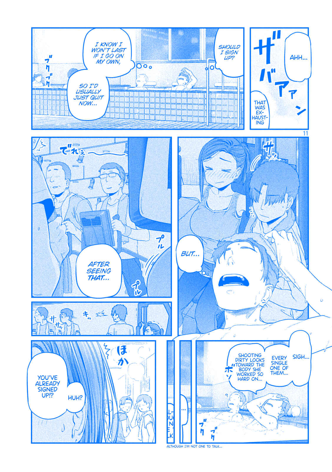 Page 11 Chapter 38 Getsuyoubi no Tawawa (Blue) (Fan Colored)