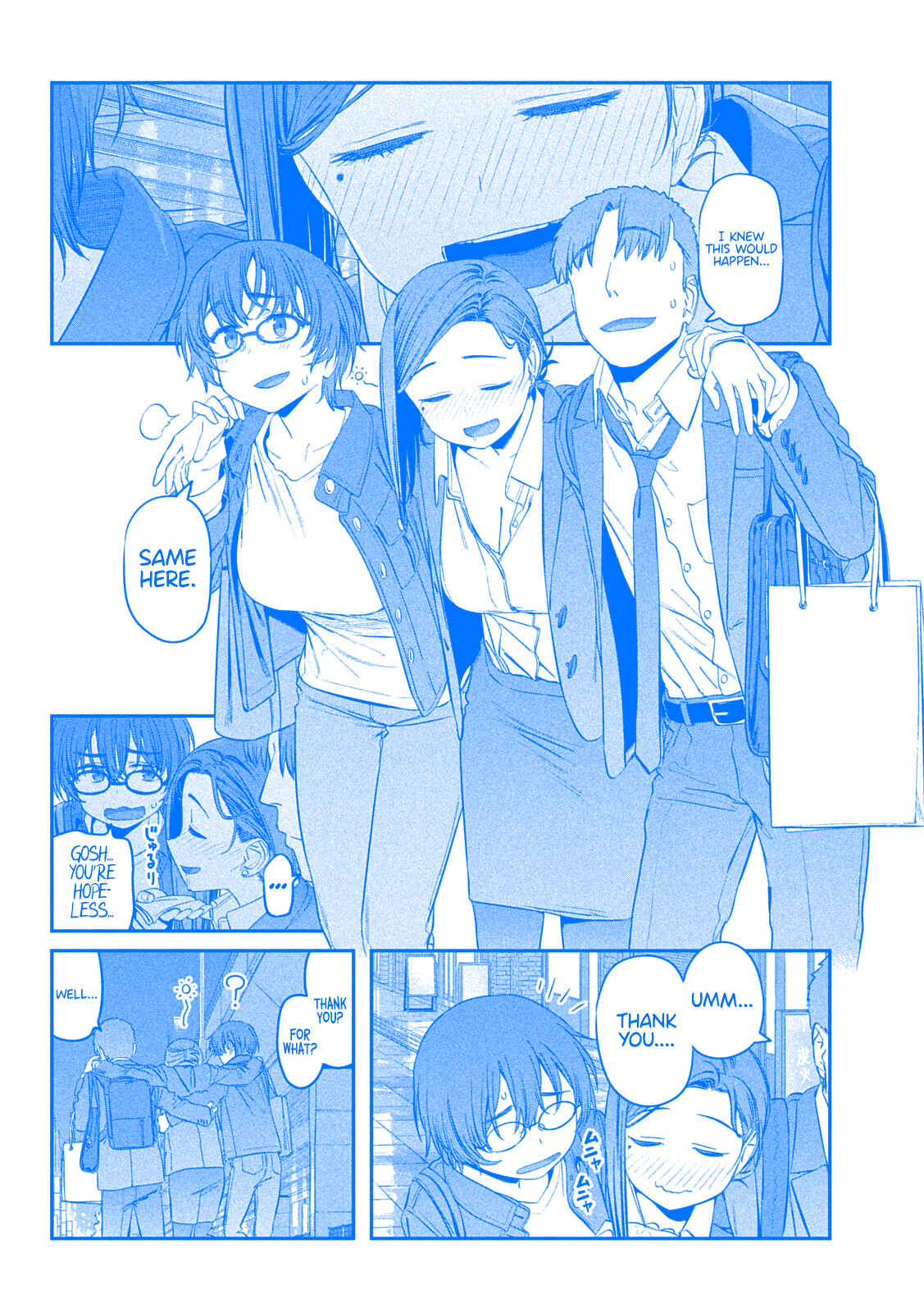 Page 10 Chapter 37 Getsuyoubi no Tawawa (Blue) (Fan Colored)