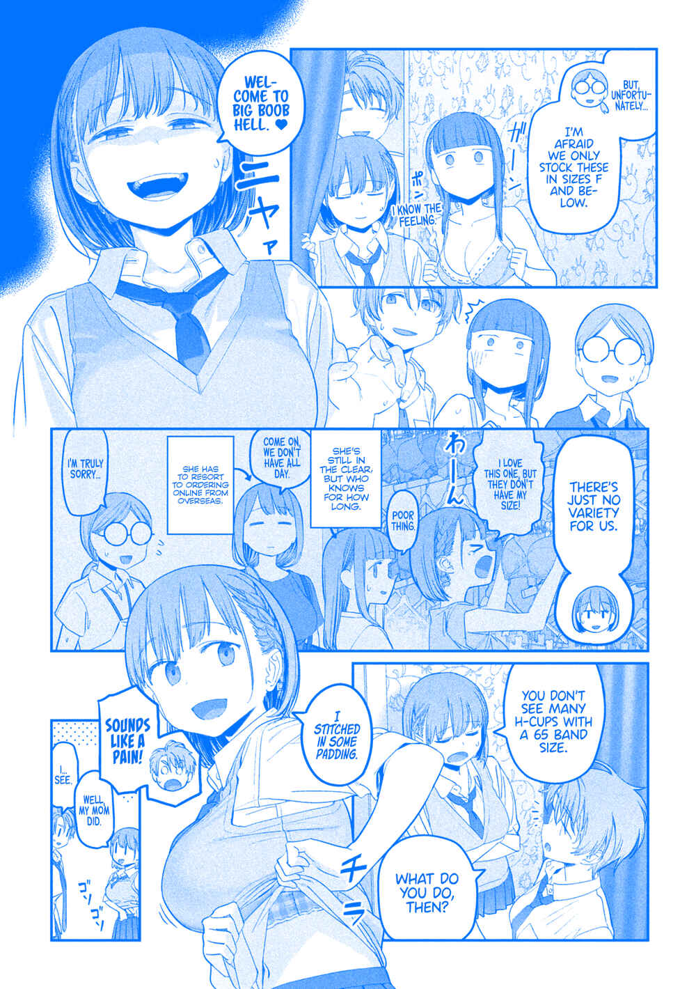 Page 6 Chapter 54 Getsuyoubi no Tawawa (Blue) (Fan Colored)