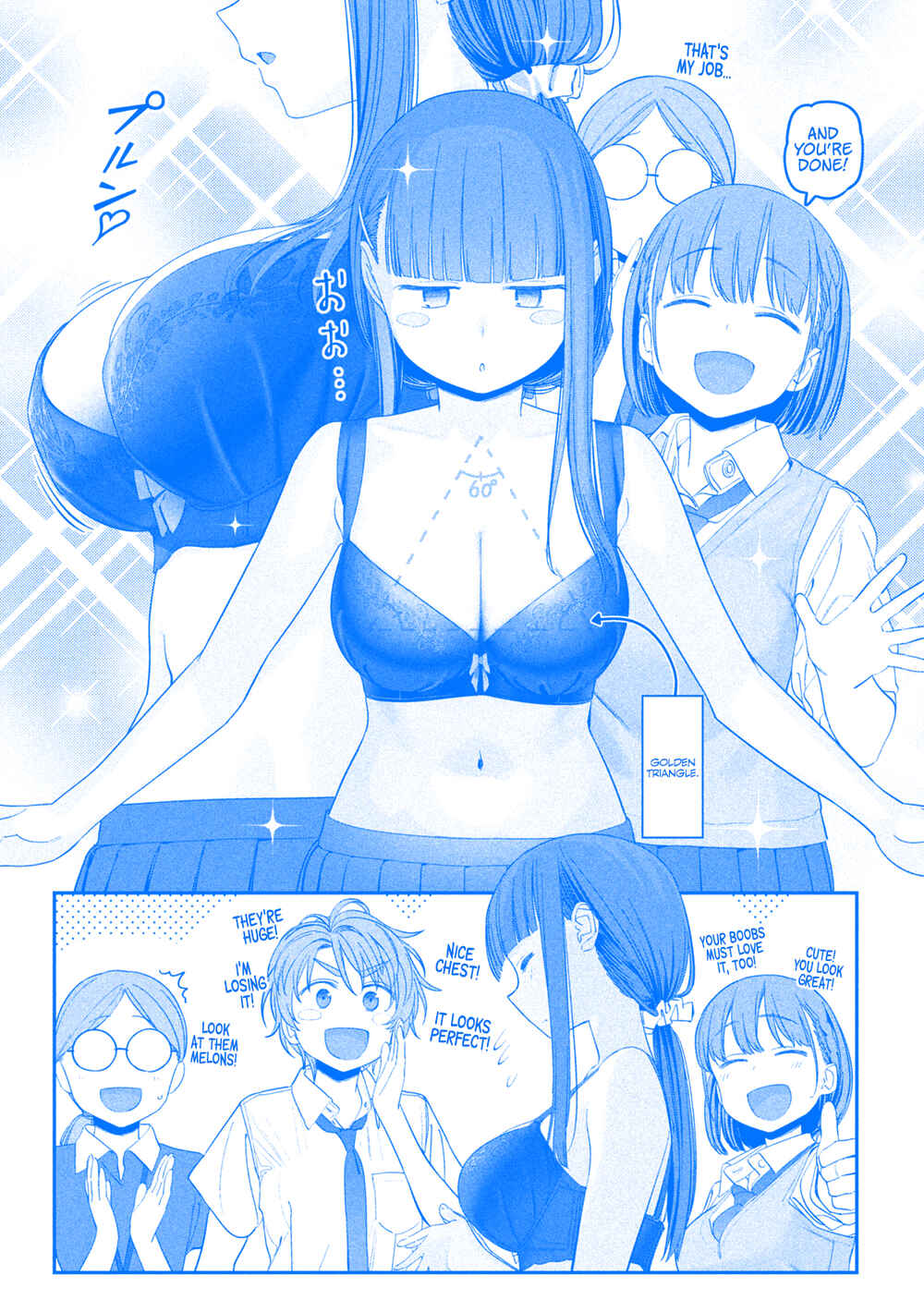 Page 9 Chapter 54 Getsuyoubi no Tawawa (Blue) (Fan Colored)