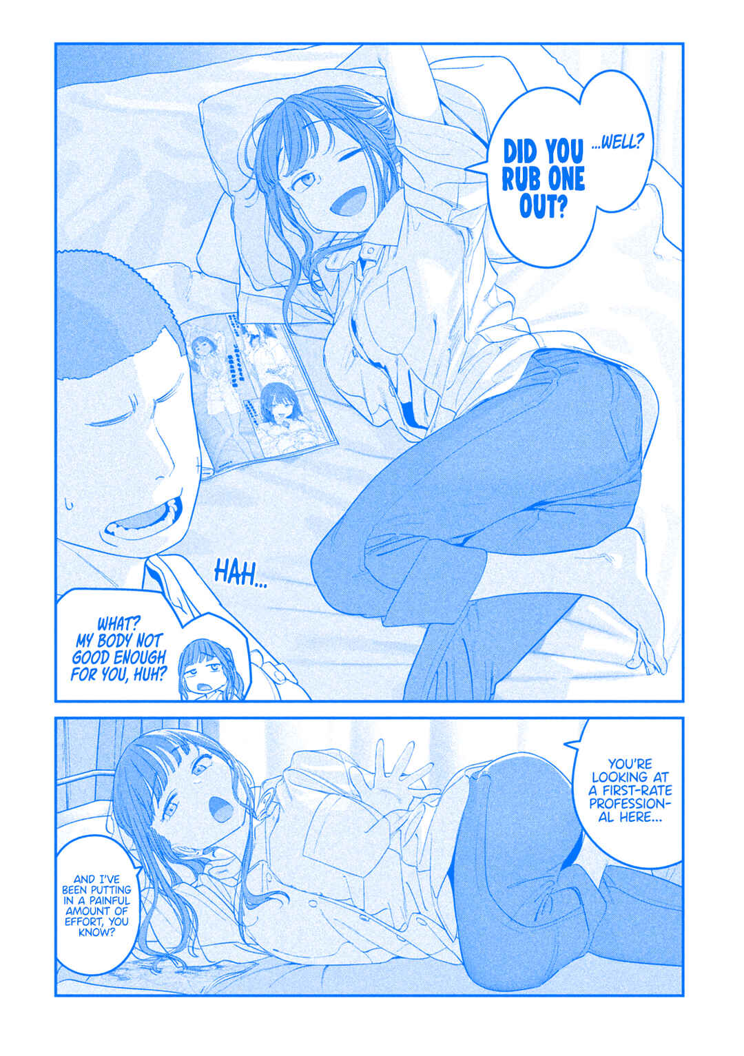 Page 11 Chapter 68 Getsuyoubi no Tawawa (Blue) (Fan Colored)