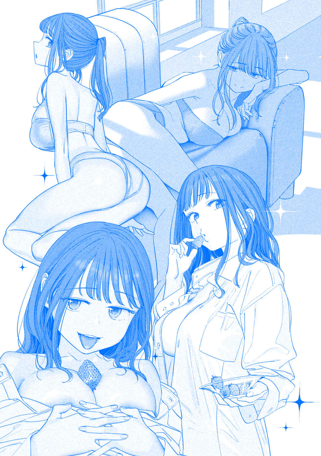 Page 7 Chapter 68 Getsuyoubi no Tawawa (Blue) (Fan Colored)