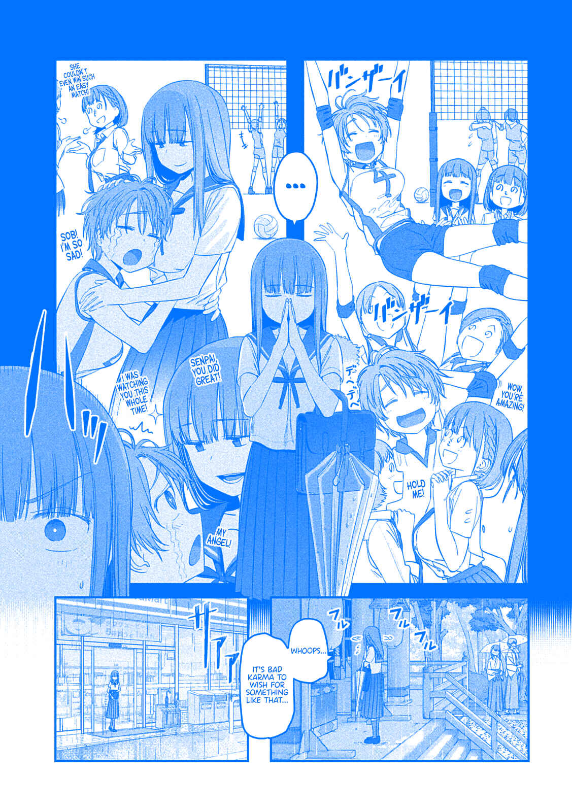 Page 7 Chapter 42 Getsuyoubi no Tawawa (Blue) (Fan Colored)