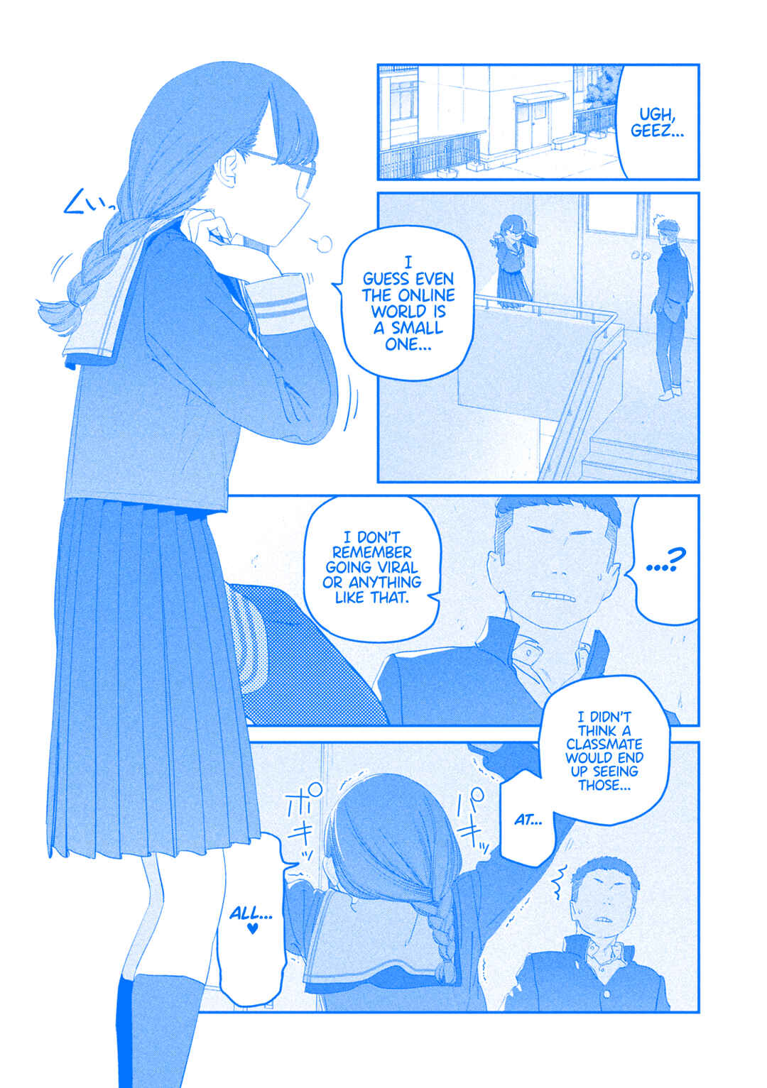 Page 9 Chapter 107 Getsuyoubi no Tawawa (Blue) (Fan Colored)