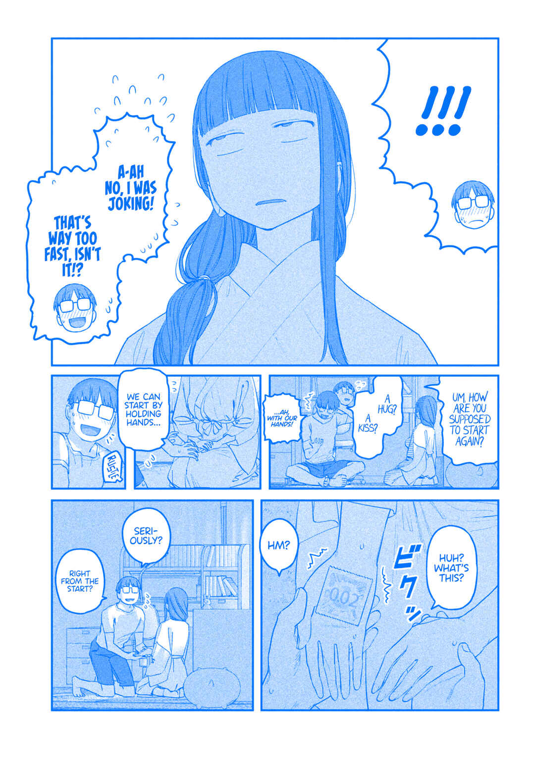 Page 10 Chapter 66 Getsuyoubi no Tawawa (Blue) (Fan Colored)