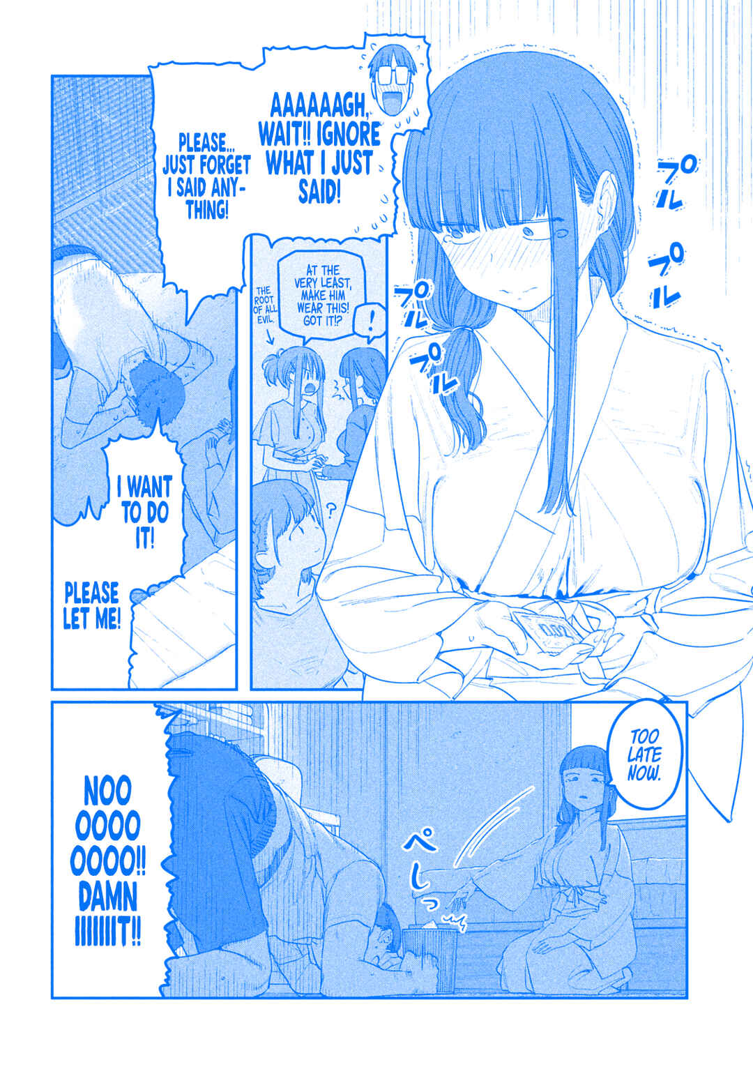 Page 11 Chapter 66 Getsuyoubi no Tawawa (Blue) (Fan Colored)