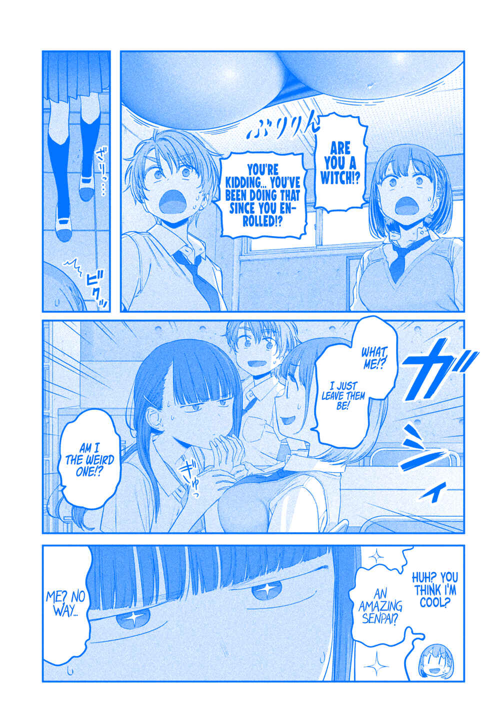 Page 6 Chapter 52 Getsuyoubi no Tawawa (Blue) (Fan Colored)