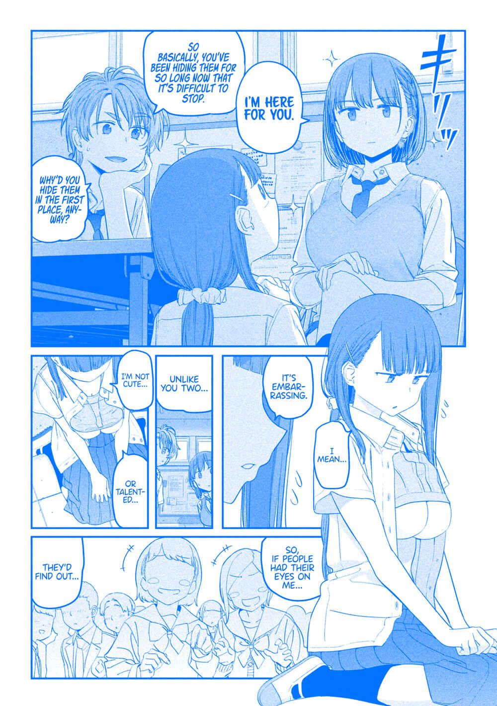 Page 7 Chapter 52 Getsuyoubi no Tawawa (Blue) (Fan Colored)