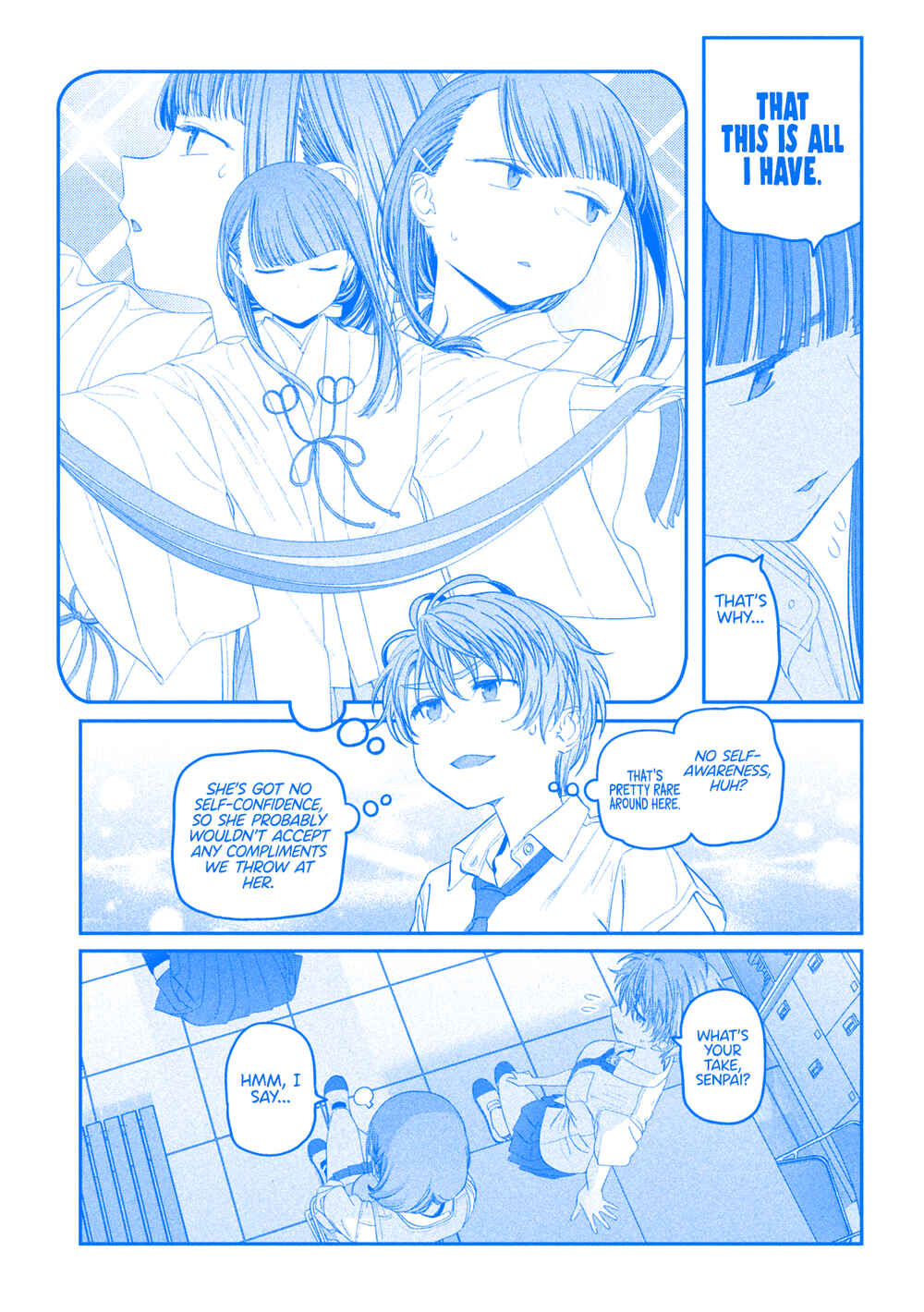 Page 8 Chapter 52 Getsuyoubi no Tawawa (Blue) (Fan Colored)
