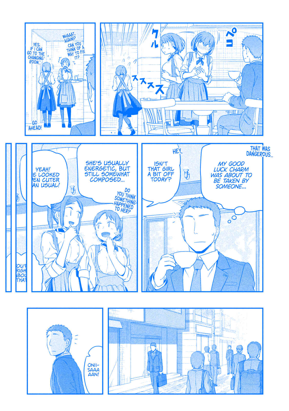 Page 10 Chapter 6 Getsuyoubi no Tawawa (Blue) (Fan Colored)