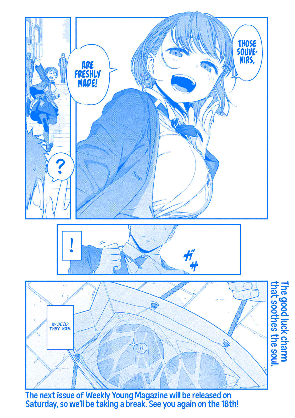 Page 15 Chapter 6 Getsuyoubi no Tawawa (Blue) (Fan Colored)
