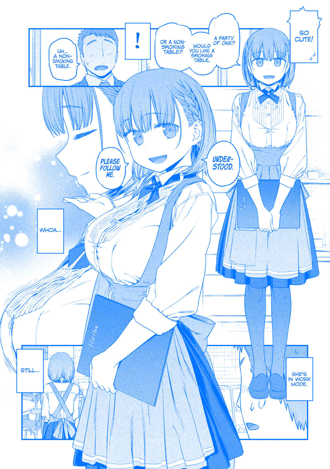 Page 3 Chapter 6 Getsuyoubi no Tawawa (Blue) (Fan Colored)