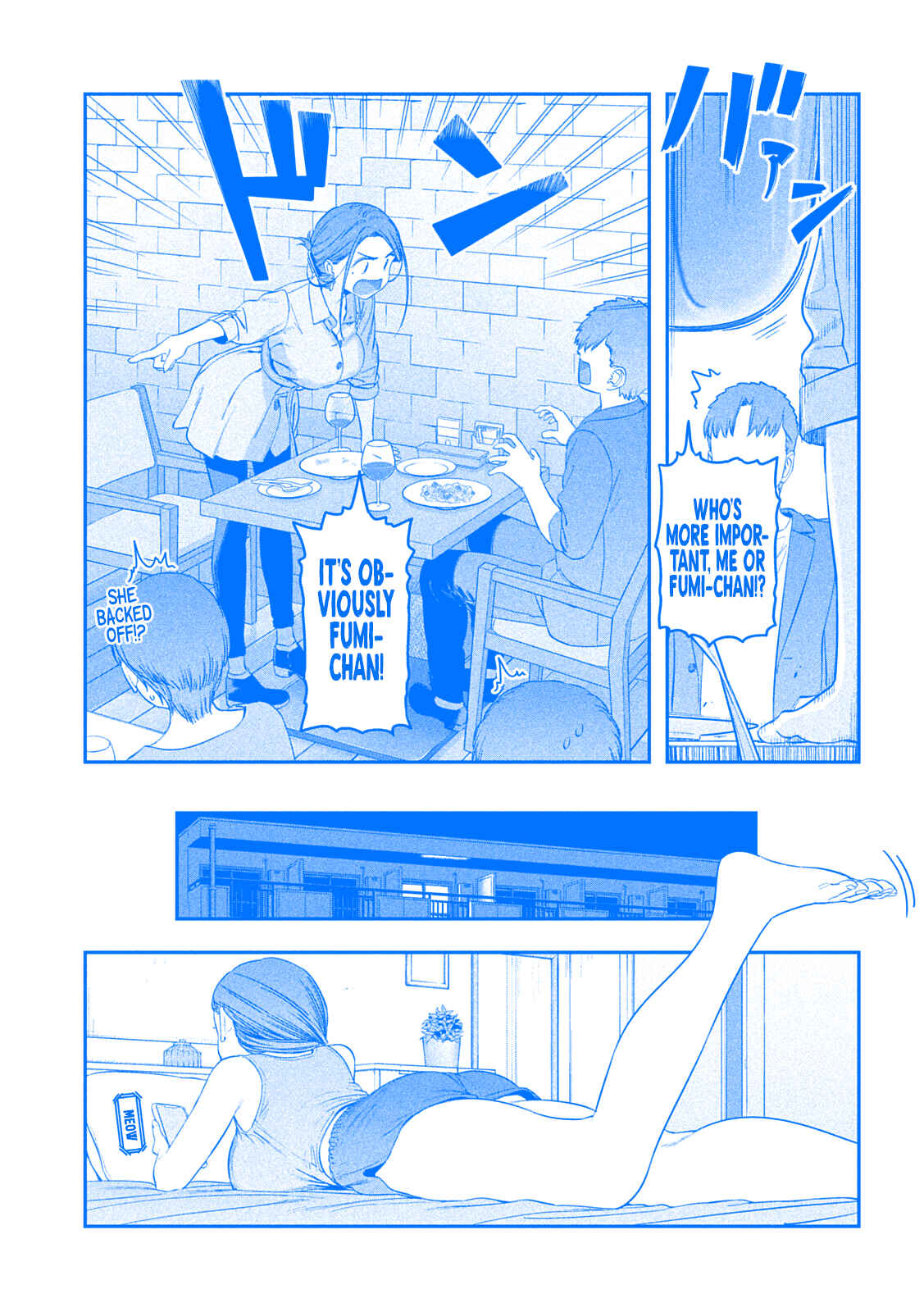 Page 13 Chapter 41 Getsuyoubi no Tawawa (Blue) (Fan Colored)