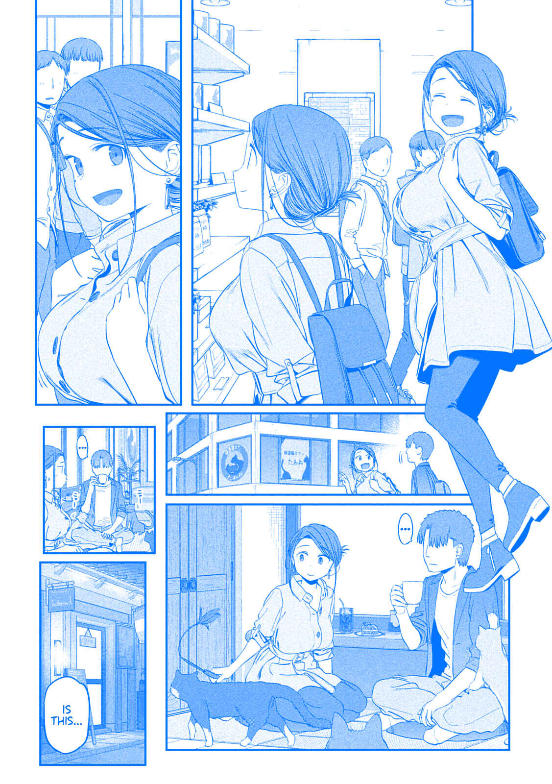Page 6 Chapter 41 Getsuyoubi no Tawawa (Blue) (Fan Colored)