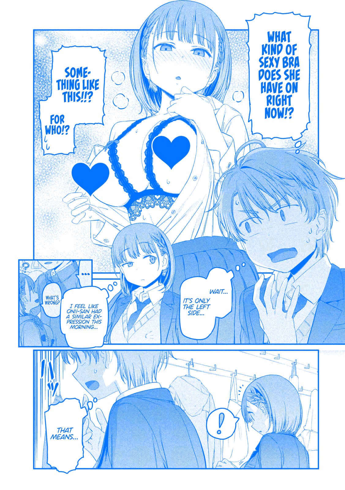 Page 8 Chapter 22 Getsuyoubi no Tawawa (Blue) (Fan Colored)